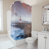 Rideaux De Douche Phare Angleterre (En situation)