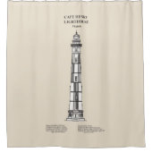 Rideaux De Douche Phare de Cape Henry - Virginie - SBD (Devant)