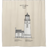 Rideaux De Douche Phare de Heceta Head - Oregon - SBD (Devant)