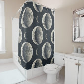 Rideaux De Douche Phase Lunaire Céleste (1) (En situation)