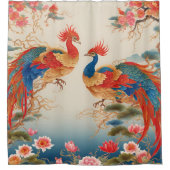 Rideaux De Douche Phoenix et Lotus (Devant)