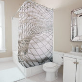 Rideaux De Douche Photo de gray net (En situation)