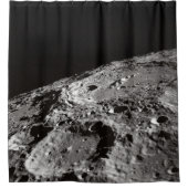 RIDEAUX DE DOUCHE PHOTO DE LA SURFACE DE LA LUNE (Devant)