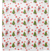 Rideaux De Douche Photo personnalisée snowman (Devant)