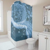 Rideaux De Douche Photographie aérienne des ondes de siège (En situation)