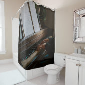 Rideaux De Douche Piano cool (En situation)