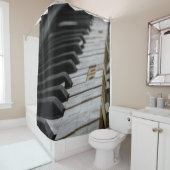 Rideaux De Douche Piano cool (En situation)