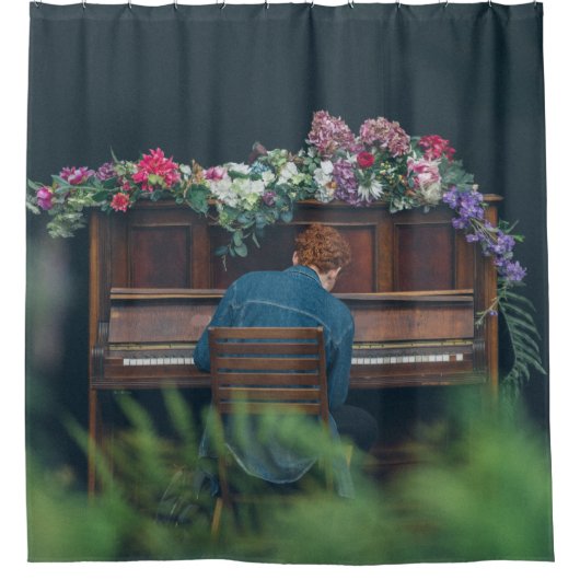 Rideaux De Douche Piano cool (Devant)