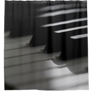 Rideaux De Douche Piano gentil