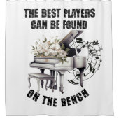 Rideaux De Douche Piano Player (Devant)