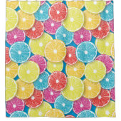 Rideaux De Douche Pièces de fruits d'agrumes (Devant)