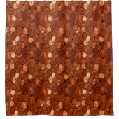 Rideaux De Douche Pièces en cuivre (Devant)