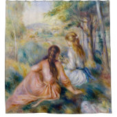 Rideaux De Douche Pierre-Auguste Renoir - Dans le pré (Devant)