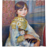 Rideaux De Douche Pierre-Auguste Renoir - Enfant avec chat (Devant)