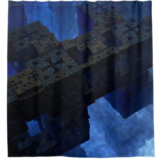 Rideaux De Douche Pierres du temps (Devant)