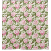 Rideaux De Douche Pies roses (Devant)