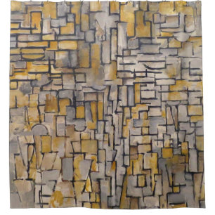 Rideaux De Douche Piet Mondrian Tableau No 2 Composition No VII 1913