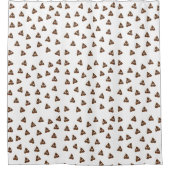 Rideaux De Douche Pile de Poo emoji souriants poops (Devant)