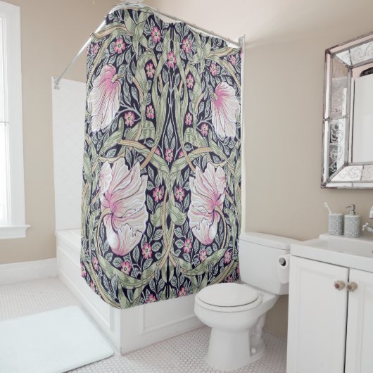 Rideaux De Douche Pimpernel, William Morris (En situation)
