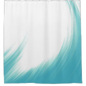 Rideaux De Douche pinceau Abstrait minimum | (Devant)