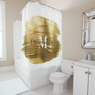 Rideaux De Douche Pinceau d'or