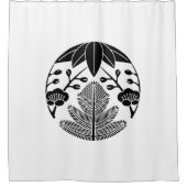 Rideaux De Douche Pine en bambou (Devant)