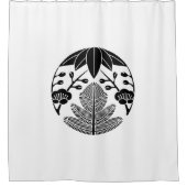 Rideaux De Douche Pine en bambou (Devant)