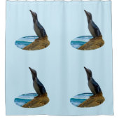 Rideaux De Douche Pingouin beau, (Devant)