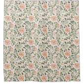 Rideaux De Douche Pink Chic Floral Bridal Shower (Devant)