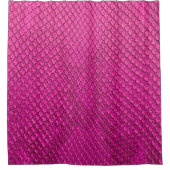 Rideaux De Douche Pink python peau de serpent texture (Devant)