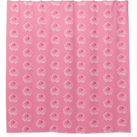 Rideaux De Douche Pink roses (Devant)