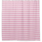 Rideaux De Douche Pink Stripes Seamless Pattern (Devant)