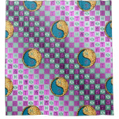 Rideaux De Douche Pisces & Fire Rooster (Devant)