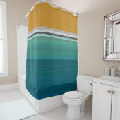 Rideaux De Douche Piscine Abstraite (En situation)