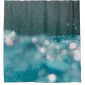 Rideaux De Douche Piscine caraïbe Bokeh Glam 1 (Devant)