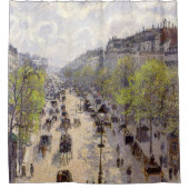 Rideaux De Douche Pissarro - Boulevard Montmartre, Printemps (Devant)