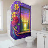 Rideaux De Douche Pittoresque (En situation)