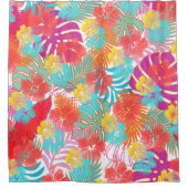 Rideaux De Douche PixDezines Hibiscus/Rainforest/do-it-yourself Arri (Devant)