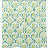Rideaux De Douche PixDezines Rossi Damask/vert/turquoise/do-it-yours (Devant)