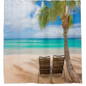 Rideaux De Douche Plage (Devant)