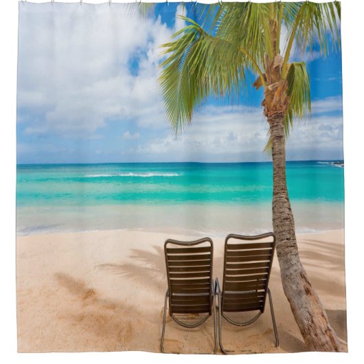 Rideaux De Douche Plage (Devant)