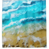 Rideaux De Douche Plage (Devant)