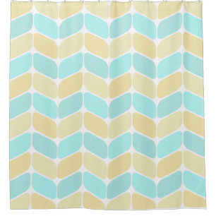 Rideaux De Douche Plage de sable vintage diagonale