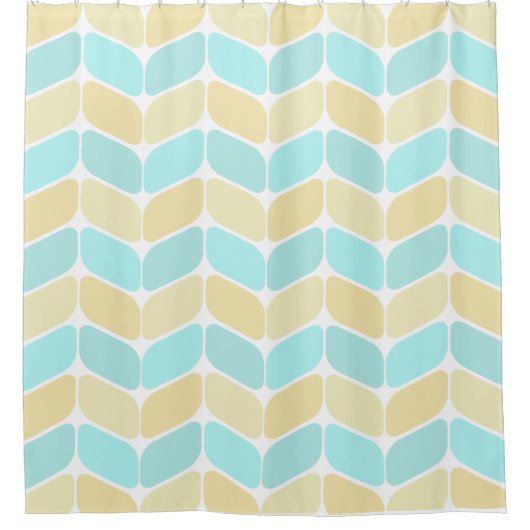 Rideaux De Douche Plage de sable vintage diagonale (Devant)
