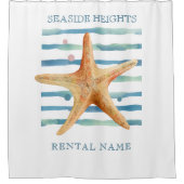 Rideaux De Douche PLAGE PLAGE PLAGE PLAGE PLAGE CÔTIER VACATON Douch (Devant)