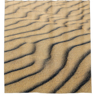 Rideaux De Douche Plage sable vagues sable dunes sable