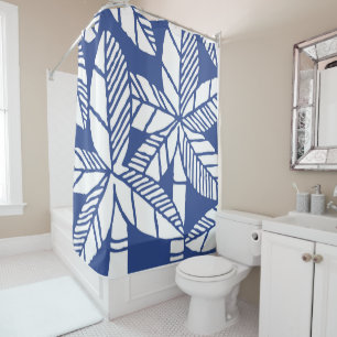 Rideaux De Douche Plage tropicale de Palm Tree