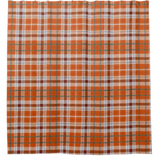Rideaux De Douche Plaid automne (Devant)
