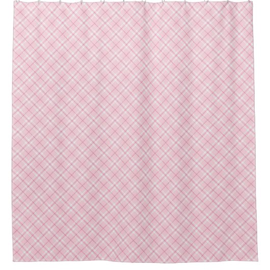 Rideaux De Douche Plaid rose-clair (Devant)