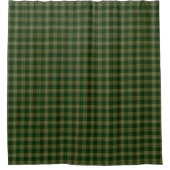Rideaux De Douche Plaid Tartan Vert (Devant)